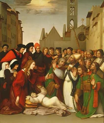 St. Zenobius erweckt einen Jungen von den Toten